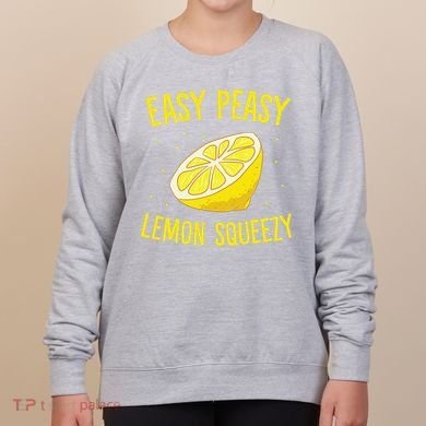 Easy Peasy Lemon Squeezy Funny Lemons Summer Lemonade Women's Sweatshirt