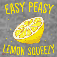 Easy Peasy Lemon Squeezy Funny Lemons Summer Lemonade Toddler Hoodie thumb 2