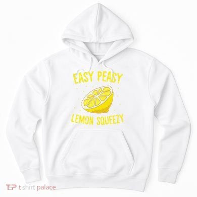 Easy Peasy Lemon Squeezy Funny Lemons Summer Lemonade Hoodie