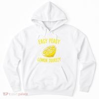 Easy Peasy Lemon Squeezy Funny Lemons Summer Lemonade Hoodie thumb 0