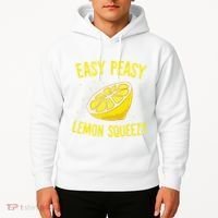 Easy Peasy Lemon Squeezy Funny Lemons Summer Lemonade Hoodie thumb 2