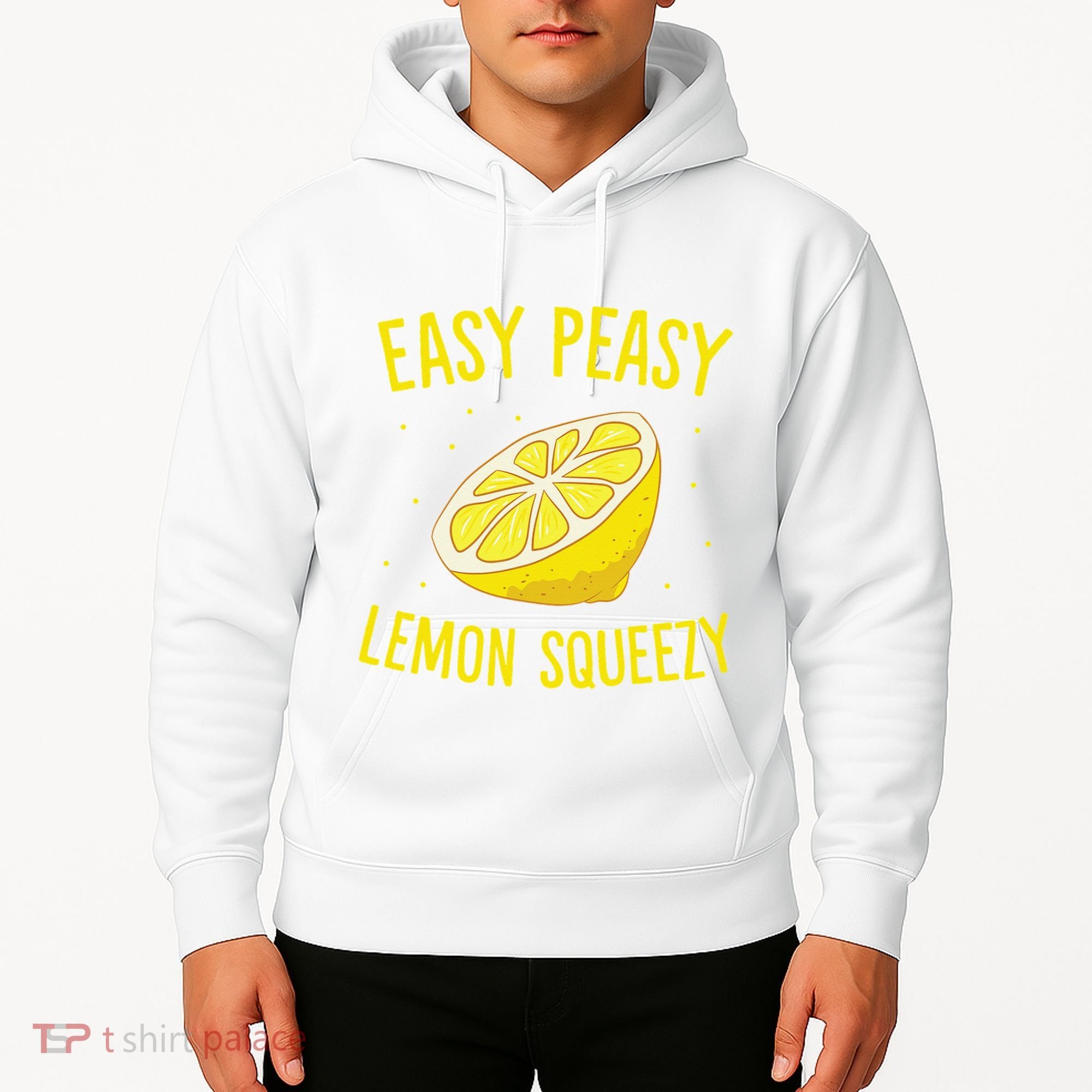 Easy Peasy Lemon Squeezy Funny Lemons Summer Lemonade Hoodie