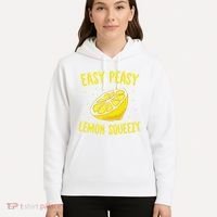 Easy Peasy Lemon Squeezy Funny Lemons Summer Lemonade Hoodie thumb 5