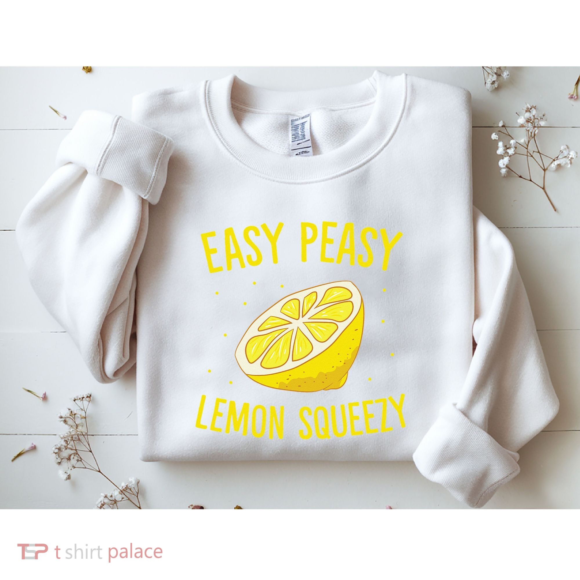 Easy Peasy Lemon Squeezy Funny Lemons Summer Lemonade Sweatshirt