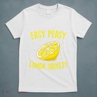 Easy Peasy Lemon Squeezy Funny Lemons Summer Lemonade T-Shirt thumb 5