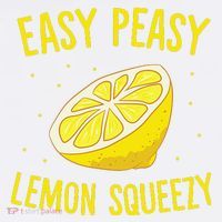 Easy Peasy Lemon Squeezy Funny Lemons Summer Lemonade T-Shirt thumb 7
