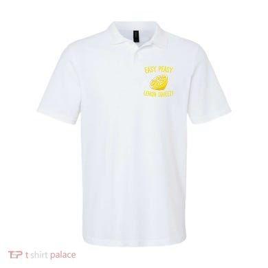 Easy Peasy Lemon Squeezy Funny Lemons Summer Lemonade Polo