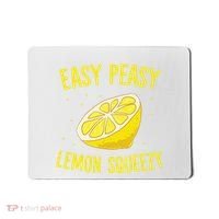 Easy Peasy Lemon Squeezy Funny Lemons Summer Lemonade Mousepad thumb 0