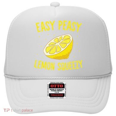 Easy Peasy Lemon Squeezy Funny Lemons Summer Lemonade Hat