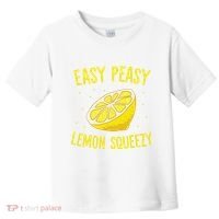 Easy Peasy Lemon Squeezy Funny Lemons Summer Lemonade Toddler T-Shirt thumb 0