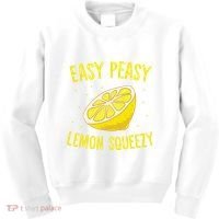 Easy Peasy Lemon Squeezy Funny Lemons Summer Lemonade Kids Sweatshirt thumb 0