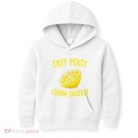 Easy Peasy Lemon Squeezy Funny Lemons Summer Lemonade Kids Hoodie thumb 0