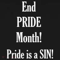 End Pride Month Pride Is A SIN Bucket Hat thumb 4