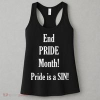 End Pride Month Pride Is A SIN Women's Tank Top thumb 3