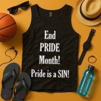 End Pride Month Pride Is A SIN Tank Top thumb 4