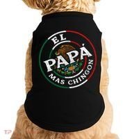 El Papa Mas Chingon Funny Mexican Dad Spanish Doggie Tank thumb 0