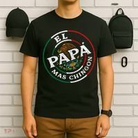 El Papa Mas Chingon Funny Mexican Dad Spanish T-Shirt thumb 6