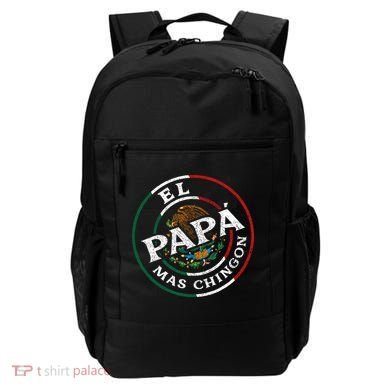 El Papa Mas Chingon Funny Mexican Dad Spanish Backpack