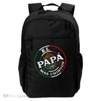 El Papa Mas Chingon Funny Mexican Dad Spanish Backpack thumb 0