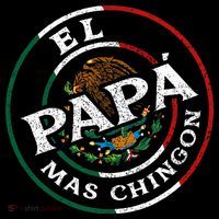 El Papa Mas Chingon Funny Mexican Dad Spanish Women's Hoodie thumb 2