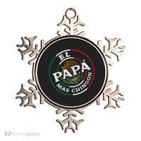 El Papa Mas Chingon Funny Mexican Dad Spanish Ornament thumb 0