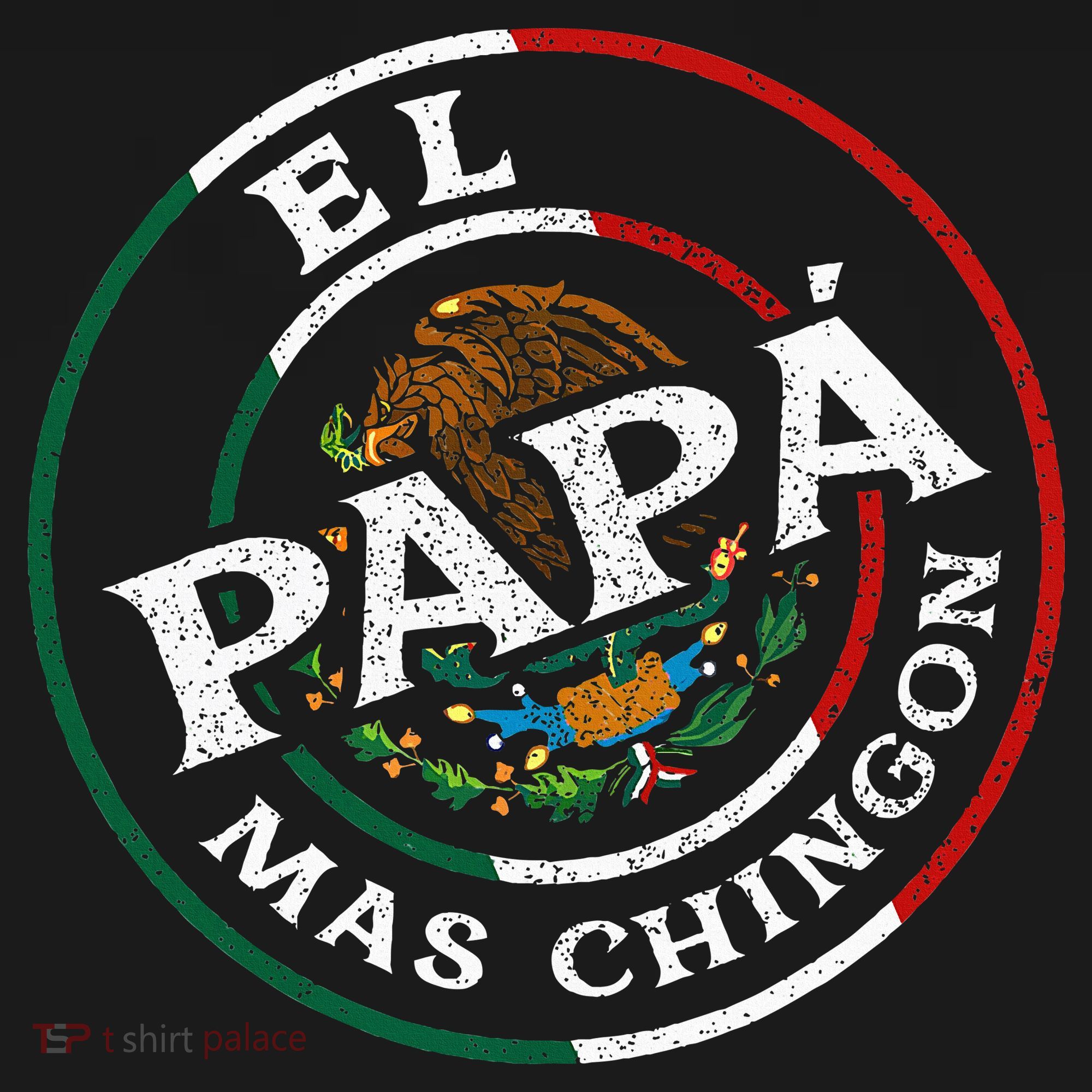 El Papa Mas Chingon Funny Mexican Dad Spanish Ornament