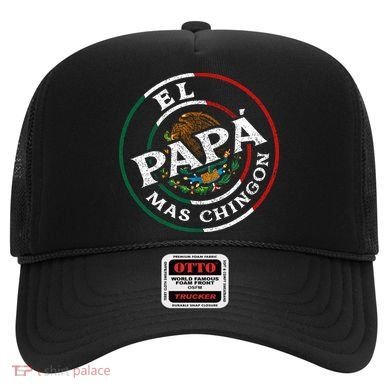 El Papa Mas Chingon Funny Mexican Dad Spanish Hat
