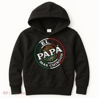 El Papa Mas Chingon Funny Mexican Dad Spanish Kids Hoodie thumb 0