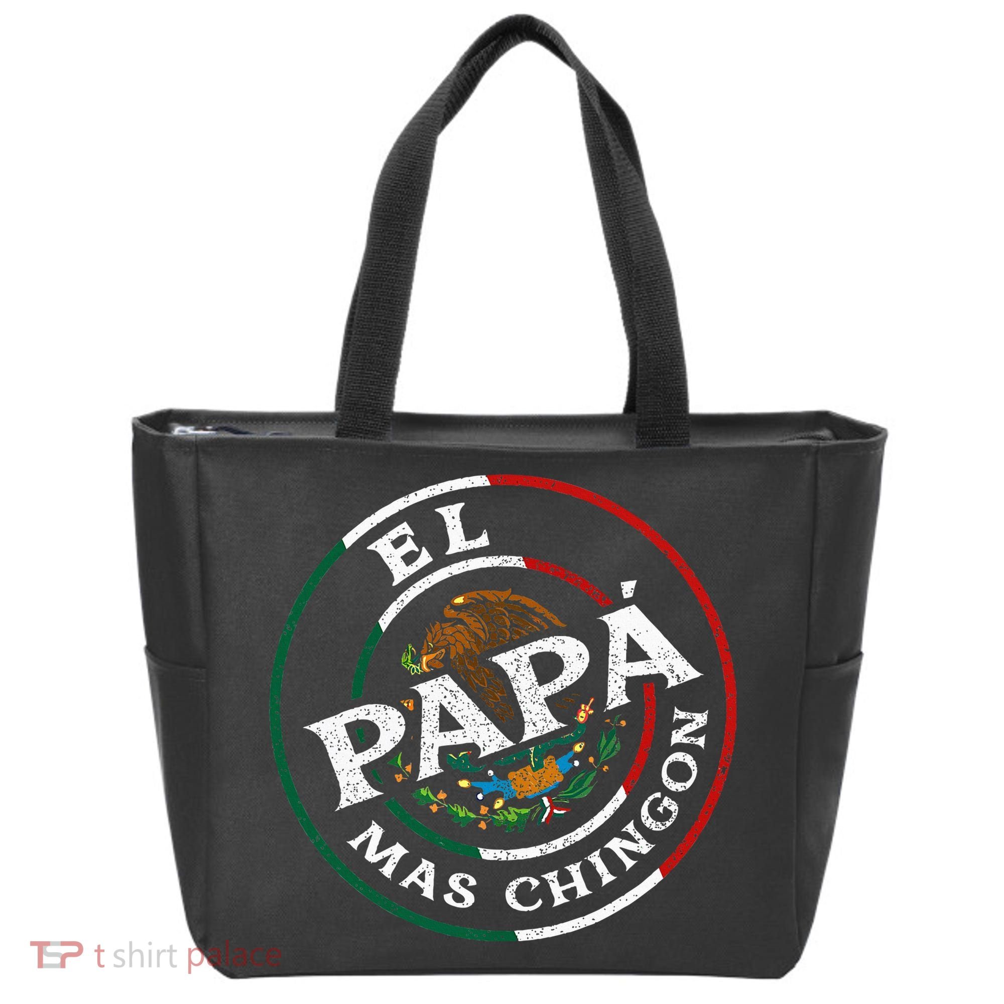 El Papa Mas Chingon Funny Mexican Dad Spanish Tote Bag
