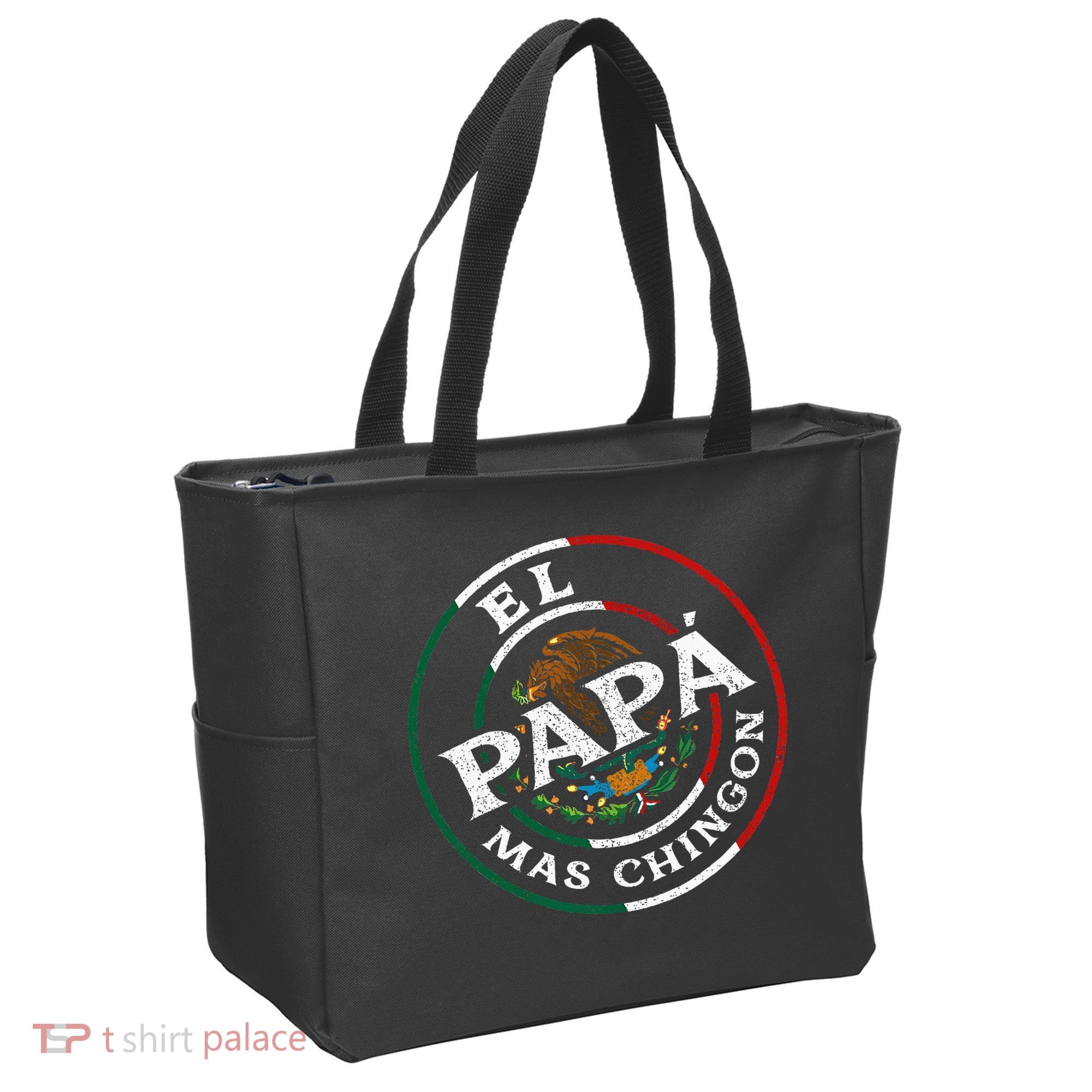 El Papa Mas Chingon Funny Mexican Dad Spanish Tote Bag