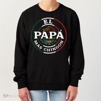 El Papa Mas Chingon For Mexican Dad Women's Sweatshirt thumb 0