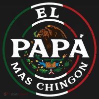 El Papa Mas Chingon For Mexican Dad USA-Made Doggie Bandana thumb 2