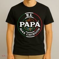El Papa Mas Chingon For Mexican Dad T-Shirt thumb 3
