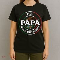 El Papa Mas Chingon For Mexican Dad T-Shirt thumb 4