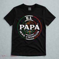 El Papa Mas Chingon For Mexican Dad T-Shirt thumb 5