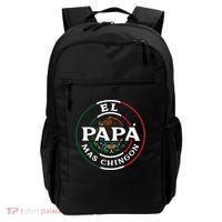 El Papa Mas Chingon For Mexican Dad Backpack thumb 0