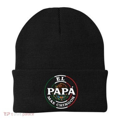 El Papa Mas Chingon For Mexican Dad Beanie