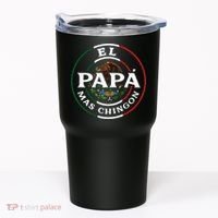 El Papa Mas Chingon For Mexican Dad Tumbler thumb 0