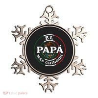 El Papa Mas Chingon For Mexican Dad Ornament thumb 0