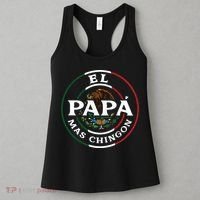 El Papa Mas Chingon For Mexican Dad Women's Tank Top thumb 3