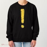 Exclamation Point Mark Punctuation Hyperbole Women's Sweatshirt thumb 0