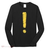 Exclamation Point Mark Punctuation Hyperbole Long Sleeve Shirt thumb 0