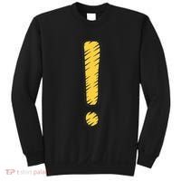 Exclamation Point Mark Punctuation Hyperbole Sweatshirt thumb 0