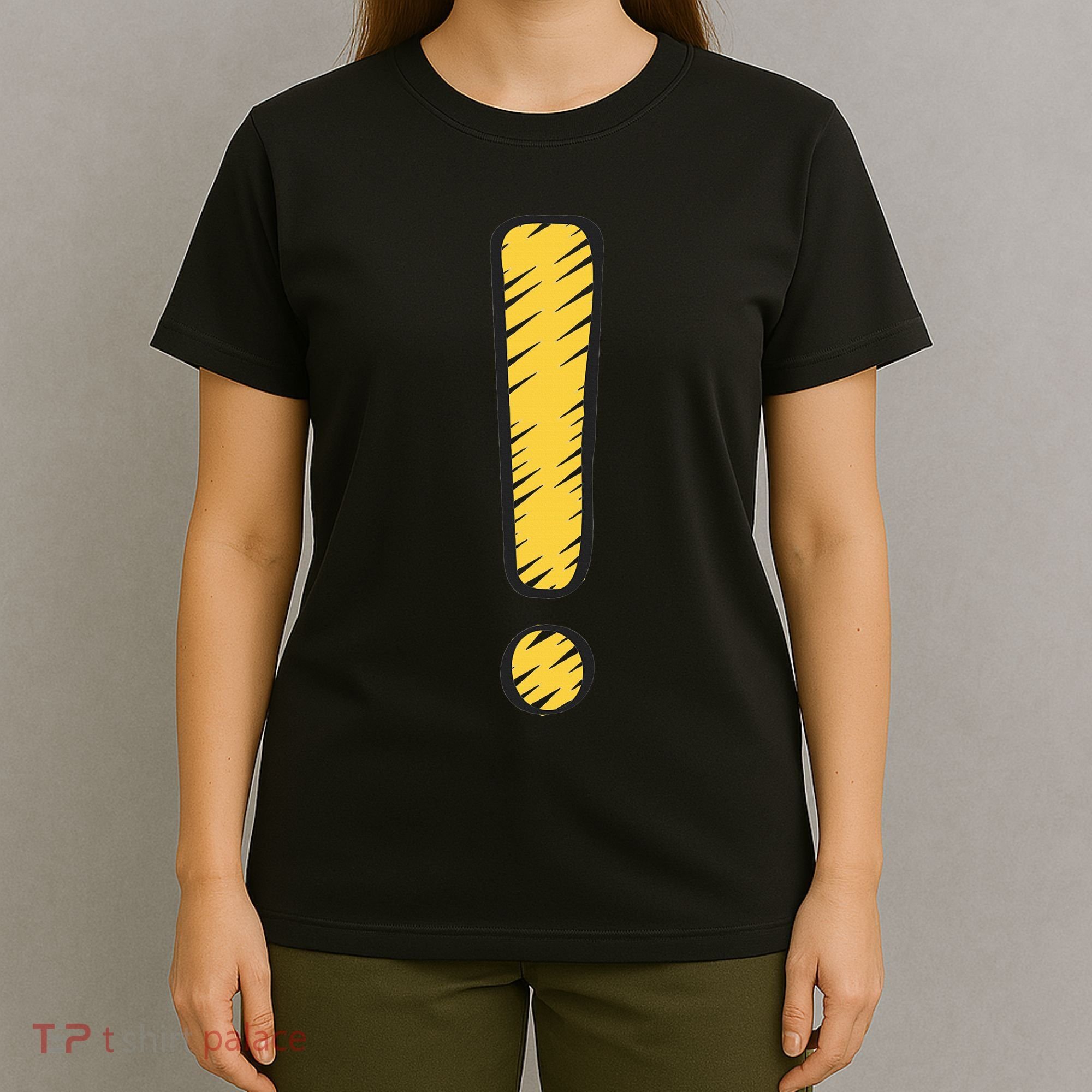 Exclamation Point Mark Punctuation Hyperbole T-Shirt