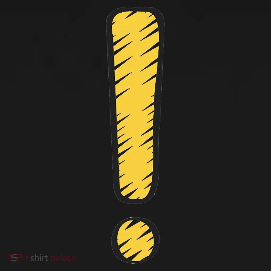 Exclamation Point Mark Punctuation Hyperbole Ornament