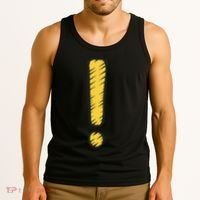 Exclamation Point Mark Punctuation Hyperbole Tank Top thumb 3