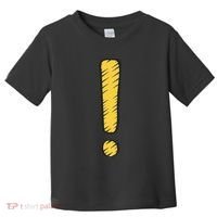 Exclamation Point Mark Punctuation Hyperbole Toddler T-Shirt thumb 0