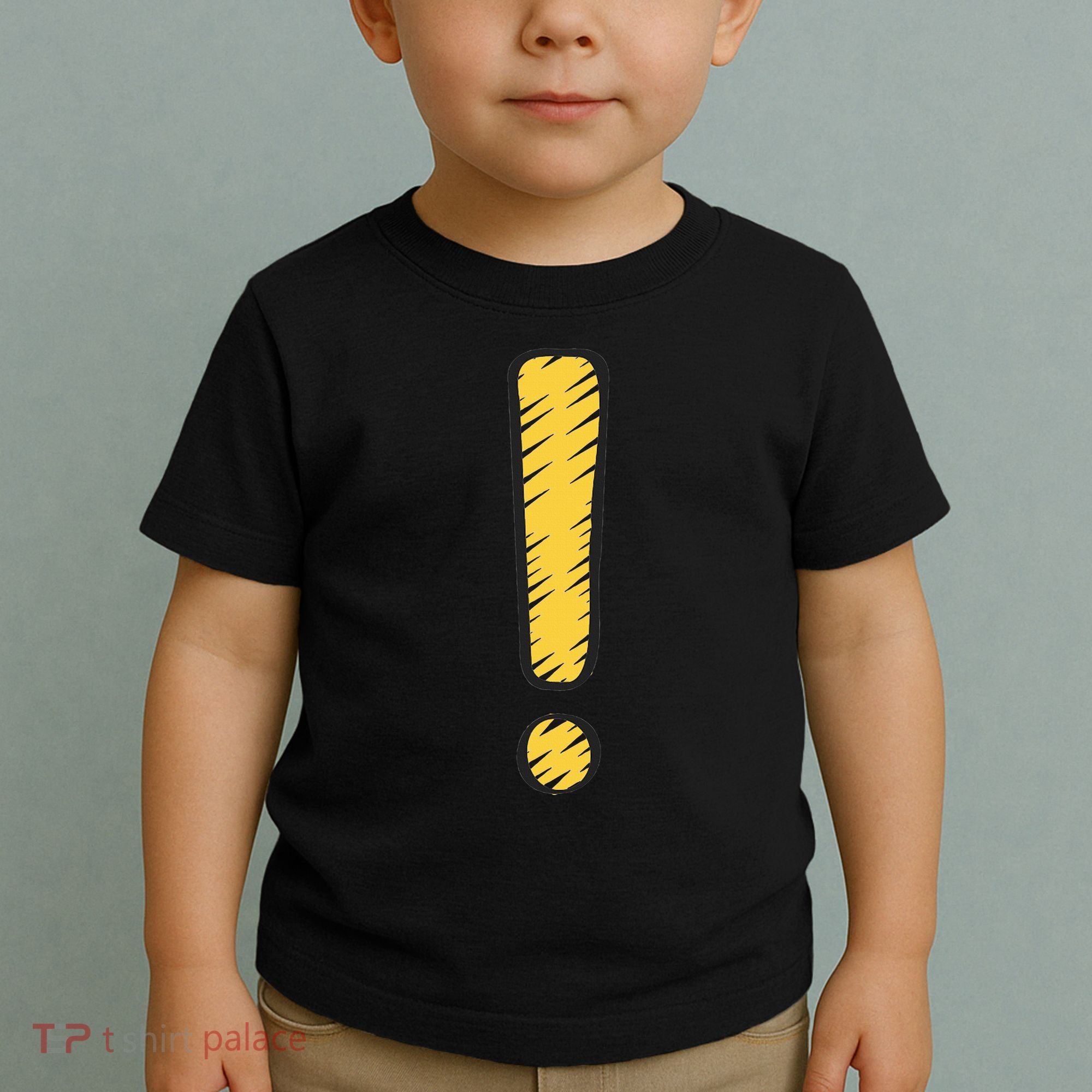 Exclamation Point Mark Punctuation Hyperbole Toddler T-Shirt