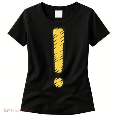 Exclamation Point Mark Punctuation Hyperbole Women's T-Shirt