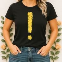 Exclamation Point Mark Punctuation Hyperbole Women's T-Shirt thumb 2